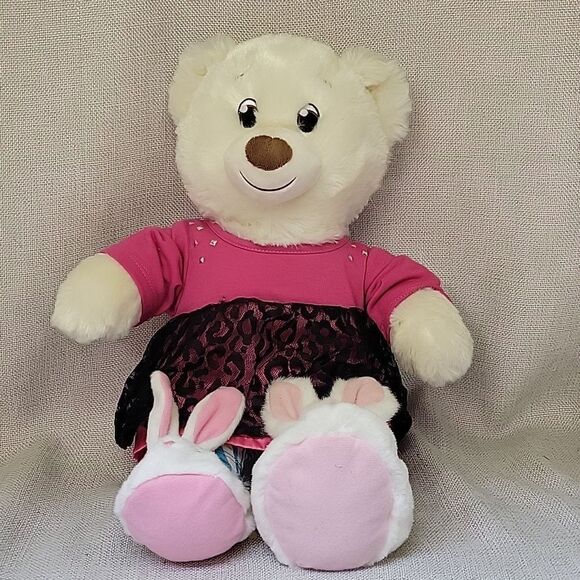 3 Build A Bear Plush. Minnie Mouse Bear, Sleepy Bear, Winter Bear - Picture 10 of 14